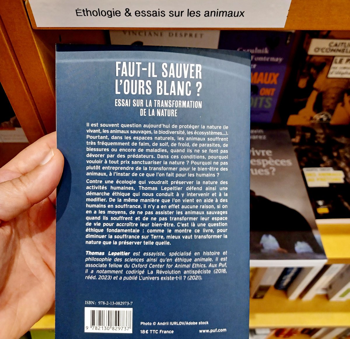 '...pour diminuer la #souffrance sur Terre, mieux vaut transformer la #nature que la préserver telle qu'elle.'

#animalisme #ethiqueanimale #questionanimale #causeanimale #souffranceanimale  #animauxsauvages #reducewildanimalsuffering #predation #biodiversité #nature #ecologie