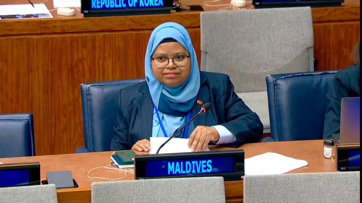 Ministry of Foreign Affairs 🇲🇻 on Twitter "RT MVPMNY Today, at the