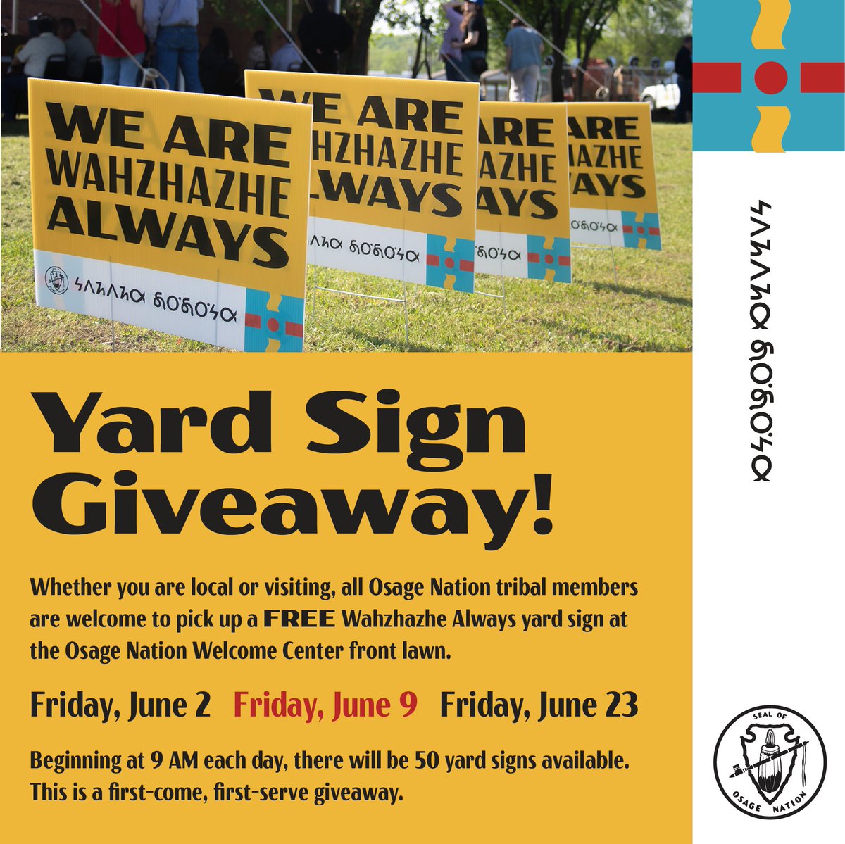 Osage Nation tweet media