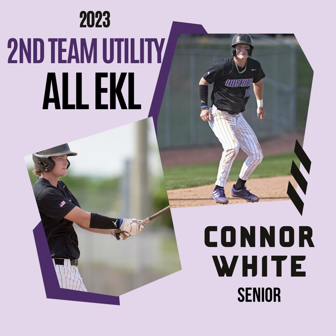 Congrats to <a href="/Connor_White103/">Connor White</a> for his 2nd Team All EKL Utility award! He had a great year at the plate and was solid in the field. Connor will play 🏈 at Nebraska Wesleyan next year. <a href="/BVNW_Athletics/">Blue Valley Northwest High School Athletics</a>