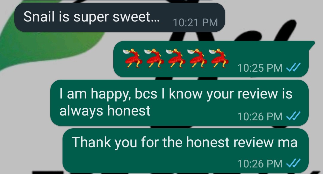 TedSusaFarm's tweet photo. If you have not started to patronize us, I encourage you to give us a trial and the experience the super goodness taste of our products. Our products are mouthwatering
#tsfsteakfeedback #spicysmokedsnails https://t.co/nhlhuaVip8