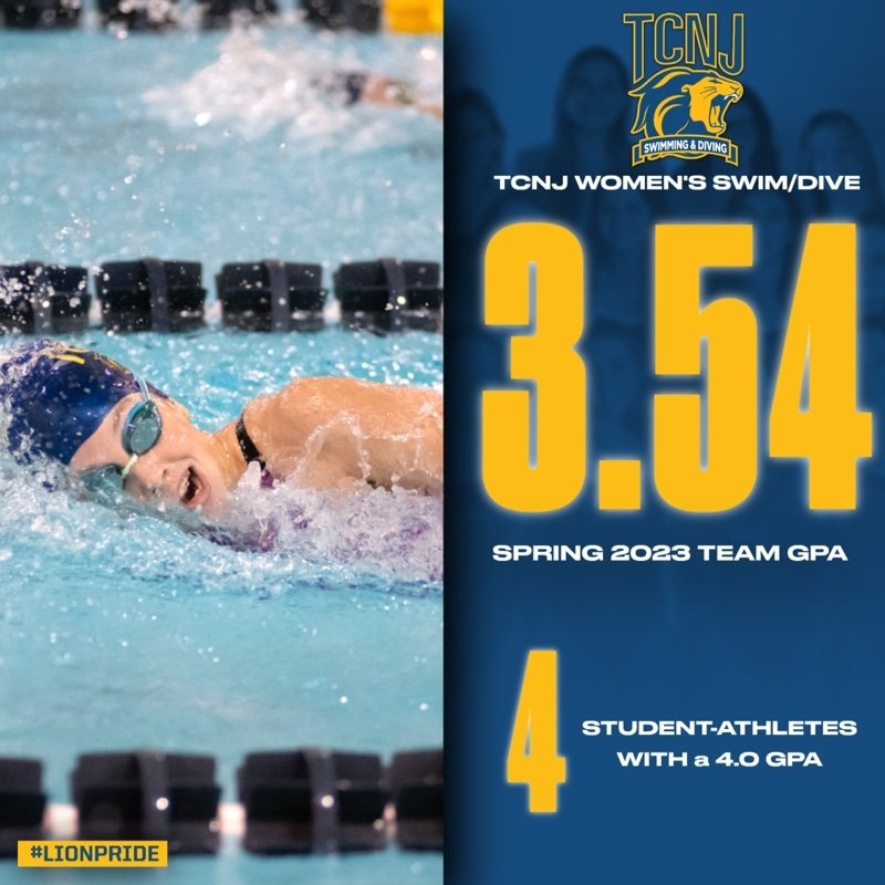 TCNJ W SWIM AND DIVE tweet media