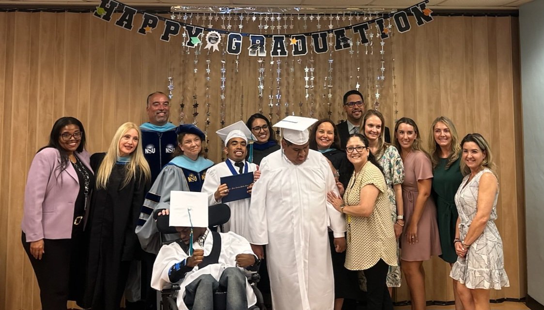 NKCPrincipal's tweet photo. 2023 Graduation at Neva King Cooper Educational Center 
@luisasantosd9 @MDCPSSouth @OfficeofESE @SuptDotres https://t.co/q7gdwkKHPG