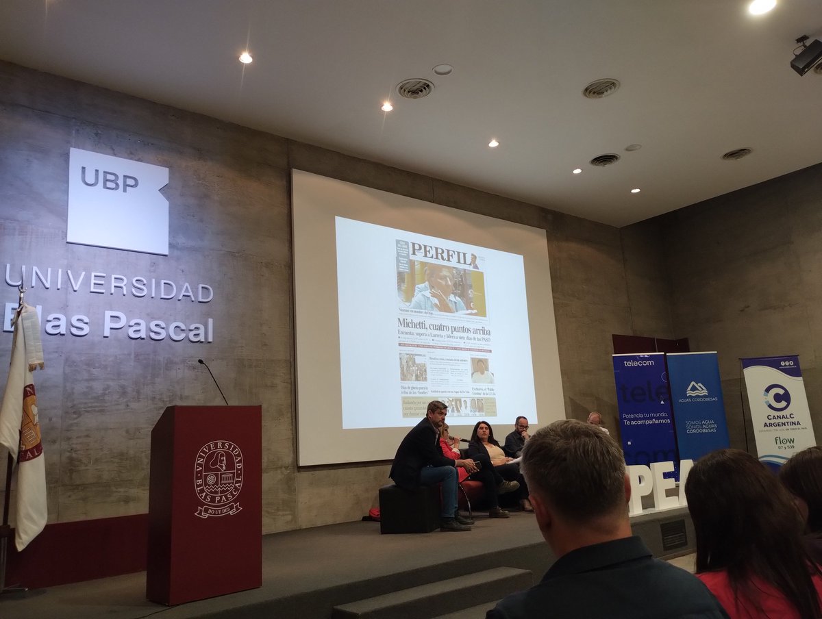 "quienes tenemos acceso a las fuentes tenemos una responsabilidad muy fuerte" panel sobre los desafíos de los periodistas en las elecciones presidenciales en Argentina #CongresoFopea