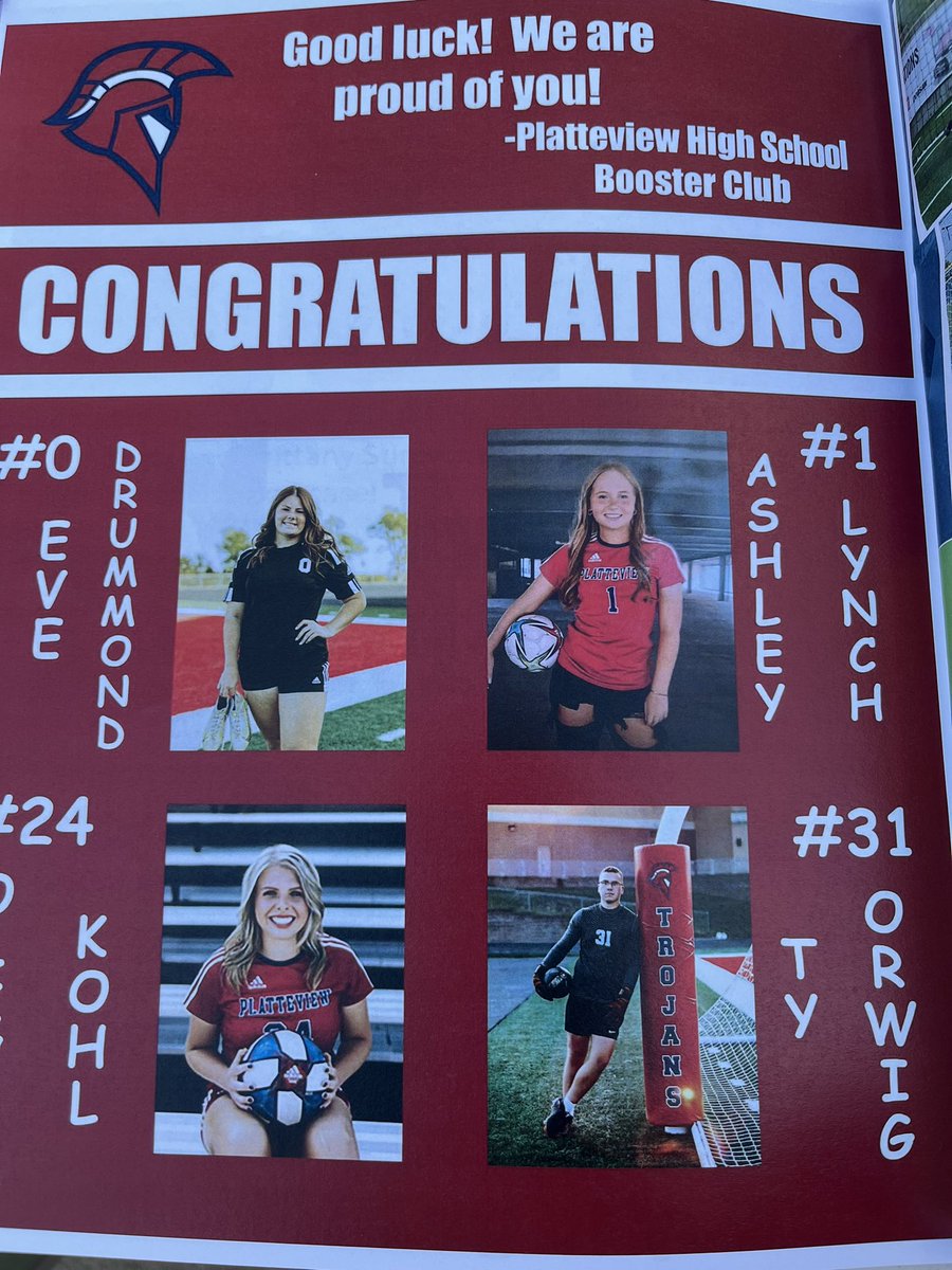 PHS_GSOCCER's tweet photo. Congrats to these players that will represent Platteview in the Senior Showcase tonight!!! https://t.co/tvHUezqbb3