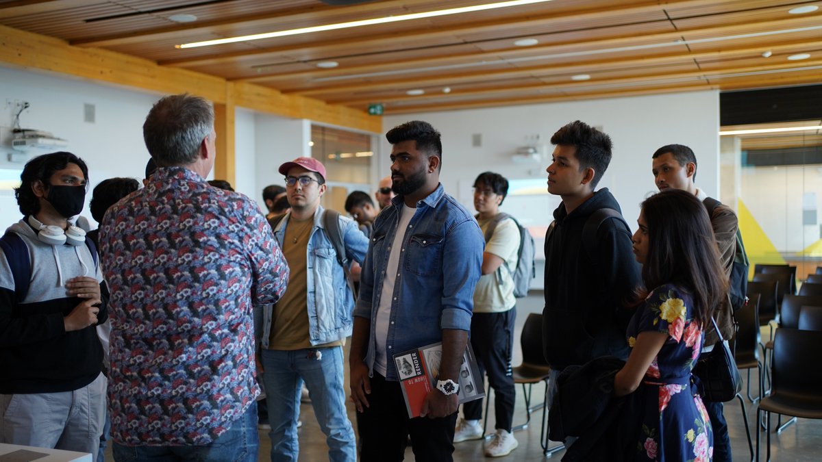 KPUEntArts's tweet photo. 📢 Shoutout to Greg Berridge from Sony Pictures Imageworks! 🎥🌟
We would like to thank Greg Barredge for delivering an incredibly insightful conference to the KPU ENTA students yesterday. 🙌🎉

#KPUArts #KwantlenU #imageworksvfx #ceaglobaledu #kpuentertainmentarts https://t.co/5VfigZUCcB