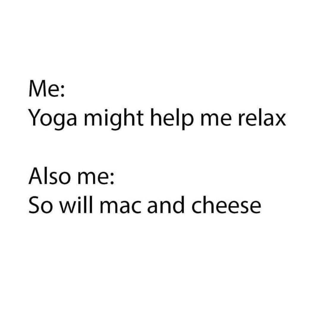 #YouGuys! I feel this in my #soul. 

#DadLife #Hungry #Eat #MacAndCheese #Calories #Exercise #Peace #InnerPeace #LetsDoThis