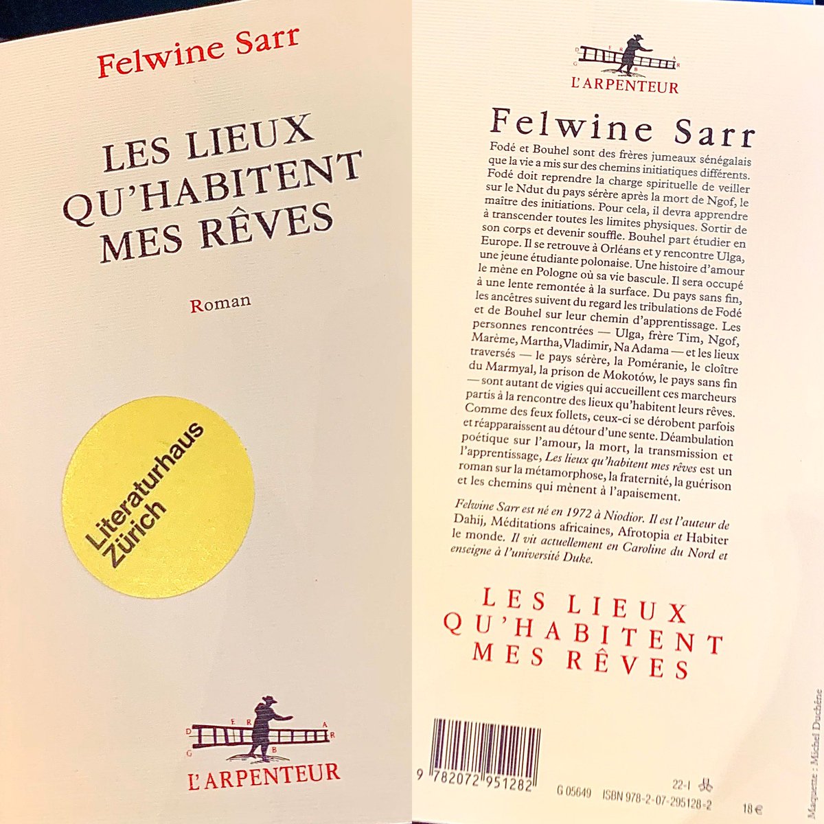 belluslocus's tweet photo. Soirée littéraire au #literaturhaus #Zurich 🇨🇭 #littératurefrancophone #Sénégal #FelwineSarr https://t.co/AvTwiDSyPy