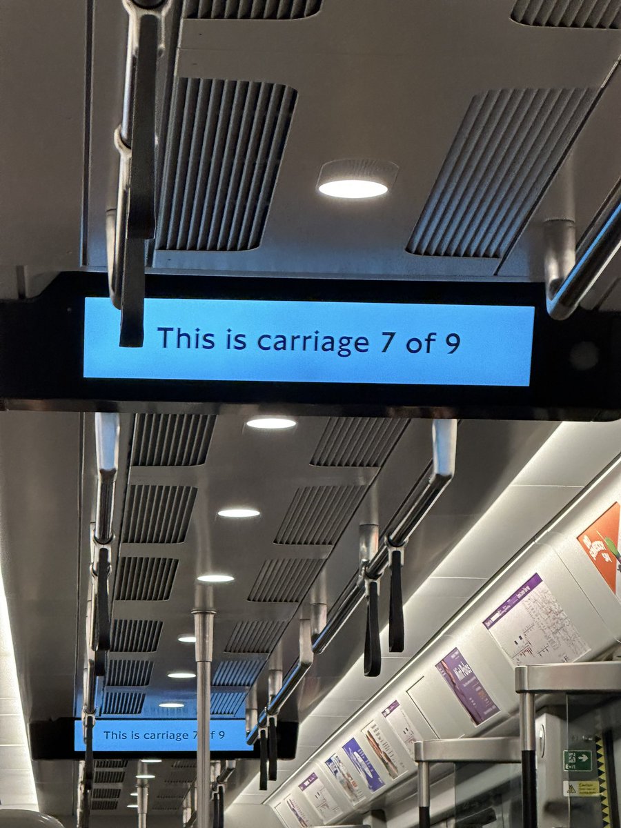 I feel safe on this carriage! #elizabethline #london @JeriLRyan