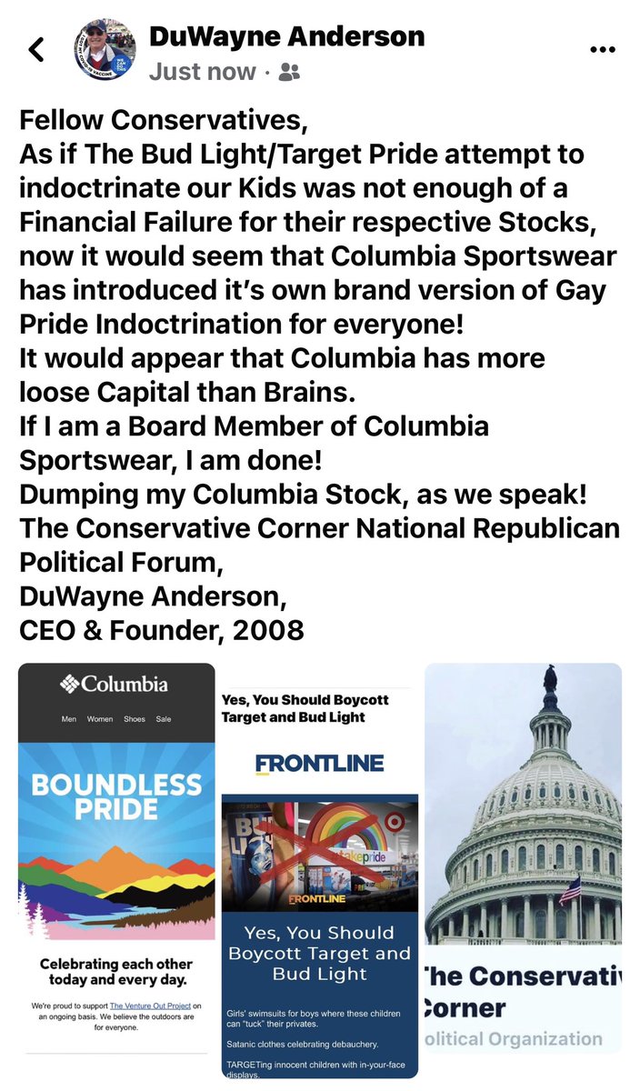 DuWayne Anderson The Conservative Corner tweet media