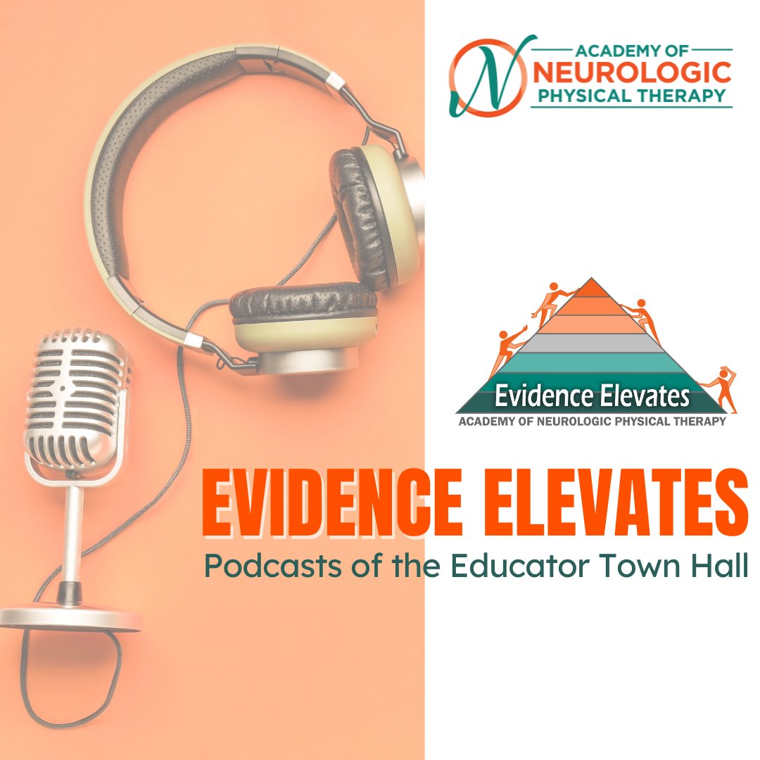 APTANeuroPT's tweet photo. National Campaign- Evidence Elevates. You can find all of our resources and podcasts here: https://t.co/RvTU9kftbS 

Check out episode 10 (Part 1 &amp; Part 2) of the Moving Forward Task Force Educator Town Hall!
#APTANeuroPT #EvidenceElevates https://t.co/PFXjJ2cdYF