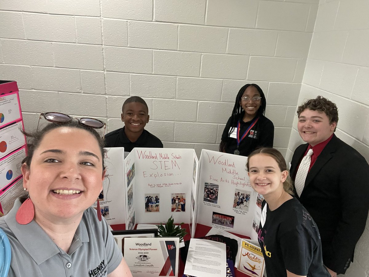 More students from <a href="/WHS_HCS/">Woodland High School</a> and <a href="/WMSHCS/">WoodlandMiddle_HCS</a> representing the cluster well today during the student showcase! Great things happening in our cluster for sure. <a href="/purvisjackson02/">Purvis Jackson</a> <a href="/Ms_Snoddy1/">Estelle Snoddy, Ed. S.</a> <a href="/MsMCaldwell/">Marchalena Caldwell, EdS</a> <a href="/celebrateWHS/">CMelissa Bell</a> <a href="/wilkerson_banks/">Michelle Banks Wilkerson</a> <a href="/serveandlead613/">Corey Davidson</a> <a href="/RobynWhiteHCS/">Robyn White, Ed.S</a>