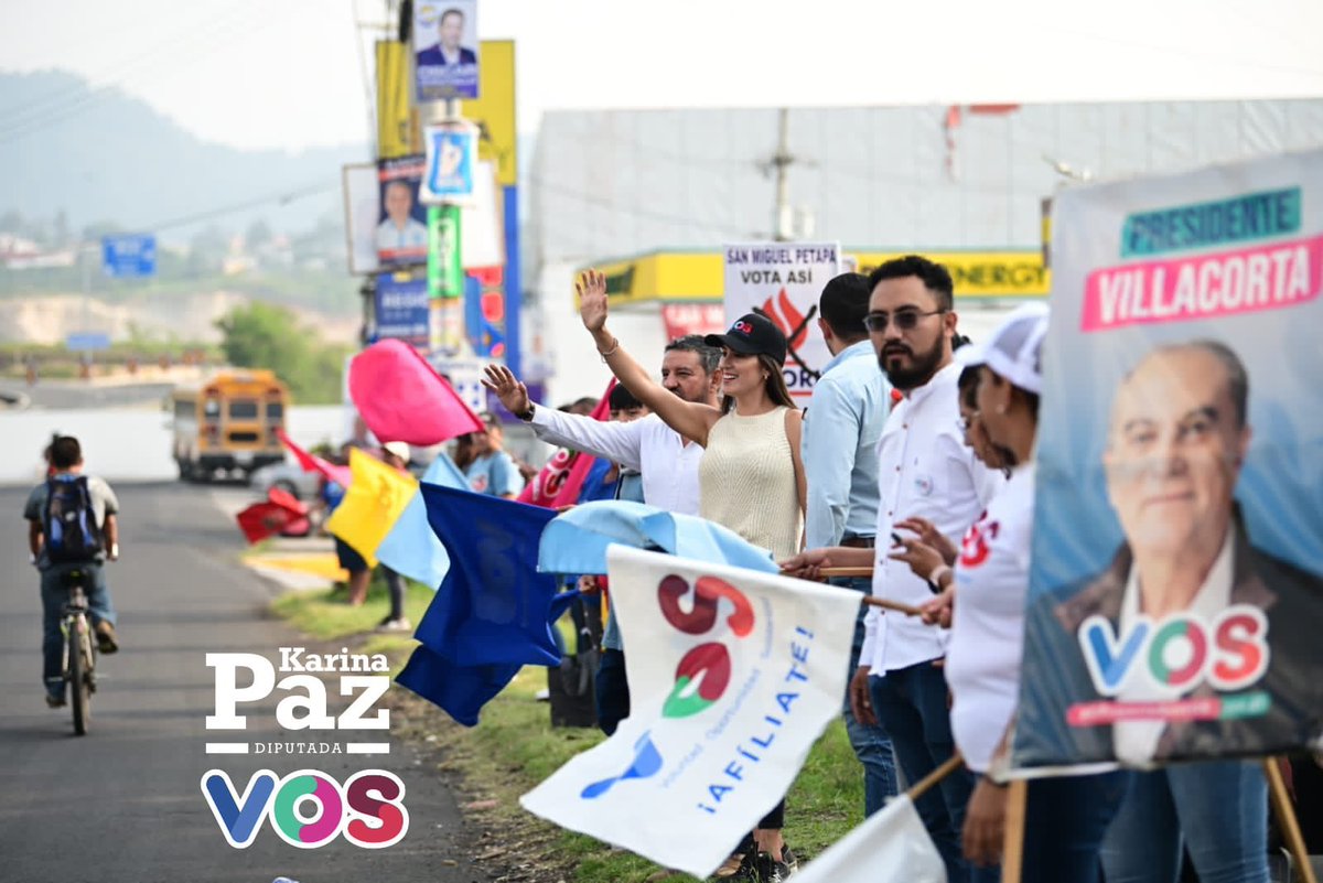 Gracias por tu apoyo en la Papeleta Celeste💪🏼🇬🇹🙏🏼💜

VOS.gt
#karinapazgt #ElProyectoSosVOS #GUATEVOTA2023 #VillacortaPresidente #EleccionesGuatemala #Elecciones2023 #ManuelVillacorta #Elecciones #Guatemala #SanMiguelPetapa #Petapa #VillaCanales #Mixco #VillaNueva