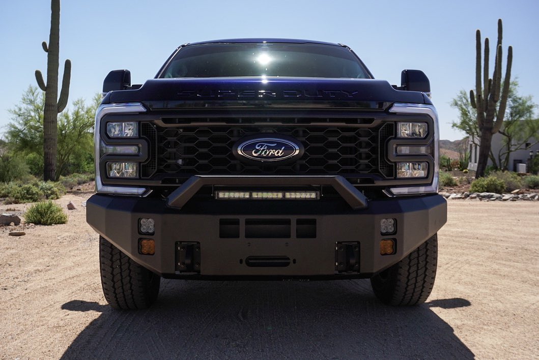 We at @realiciusa are the first to market offering front or rear #alumilite bumpers for the 2023 @ford Super Duty 🛻 #realiciusa #fordsuperduty #aluminumbumper #frontbumper #rearbumper #iciusa