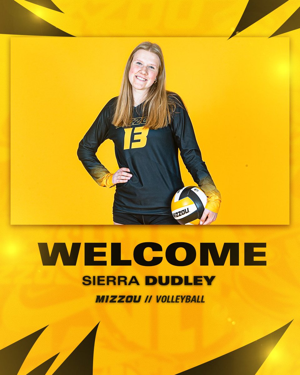 Welcome to Mizzou, Sierra Dudley‼️

🅿️Setter
🏘️Spartanburg, South Carolina
📚Dorman High School
🏐Carolina Union Volleyball Club

📰bit.ly/3qkDpUH

#MIZ🐯🏐