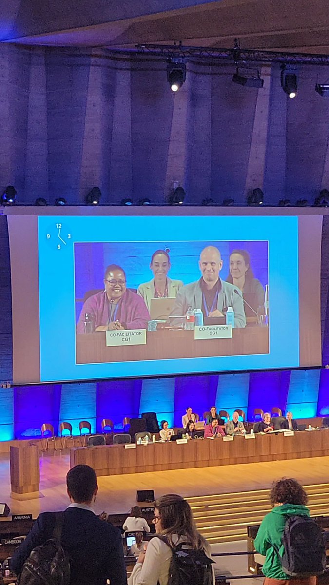 Ambassador Seid and Palau team as #PSIDS chair at the INC-2 plastics treaty negotiations. INC-2 closed successfully after many long nights and negotiations and gives the chair the mandate to create a zero draft for the treaty. Thank you to all who supported the Chair’s team!