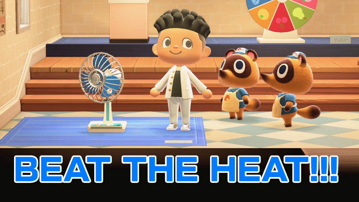 Rohan_Ramdas's tweet image. Beat the heat with a fan or air conditioner at Nook's Cranny all Summer long! #AnimalCrossing #ACNH #NintendoSwitch