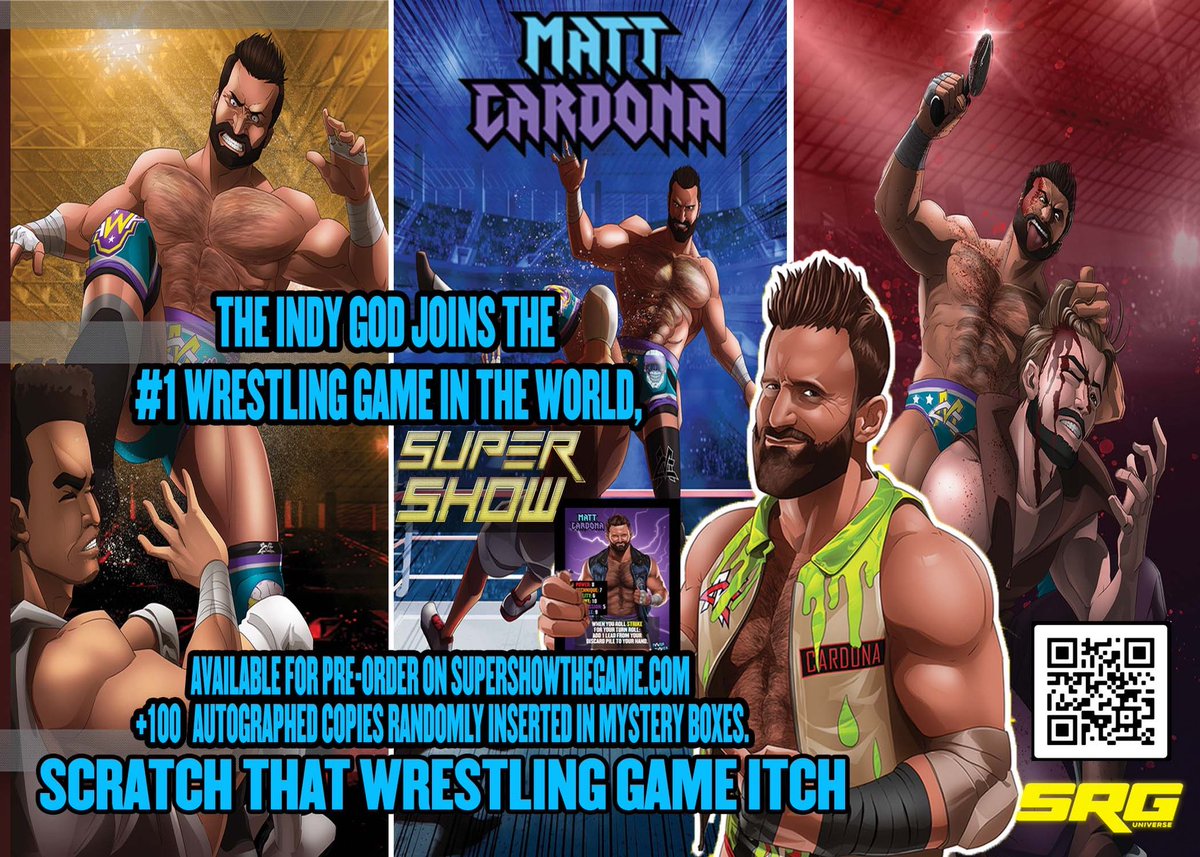 @SRGUniverse you just signed the Indy God @TheMattCardona now it's time to sign the best and youngest new talent out there @BillieStarkz and #TheOutrunners @turbofloyd_ @TruthMagnum !!