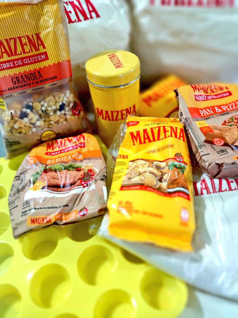 Silnari's tweet photo. SORTEO KIT MAIZENA
Premio:
1. Almidón de maíz 
1. Rebozados
1. Granola
1. Pre mezcla Pan y Pizzas
1. Lata Maizena
1. Delantal
1. Molde silicona
1. Bolsa de tela

Sortea: 6 de junio, 22 horas
Válido para todo el país. https://t.co/KvtaXaQa4S