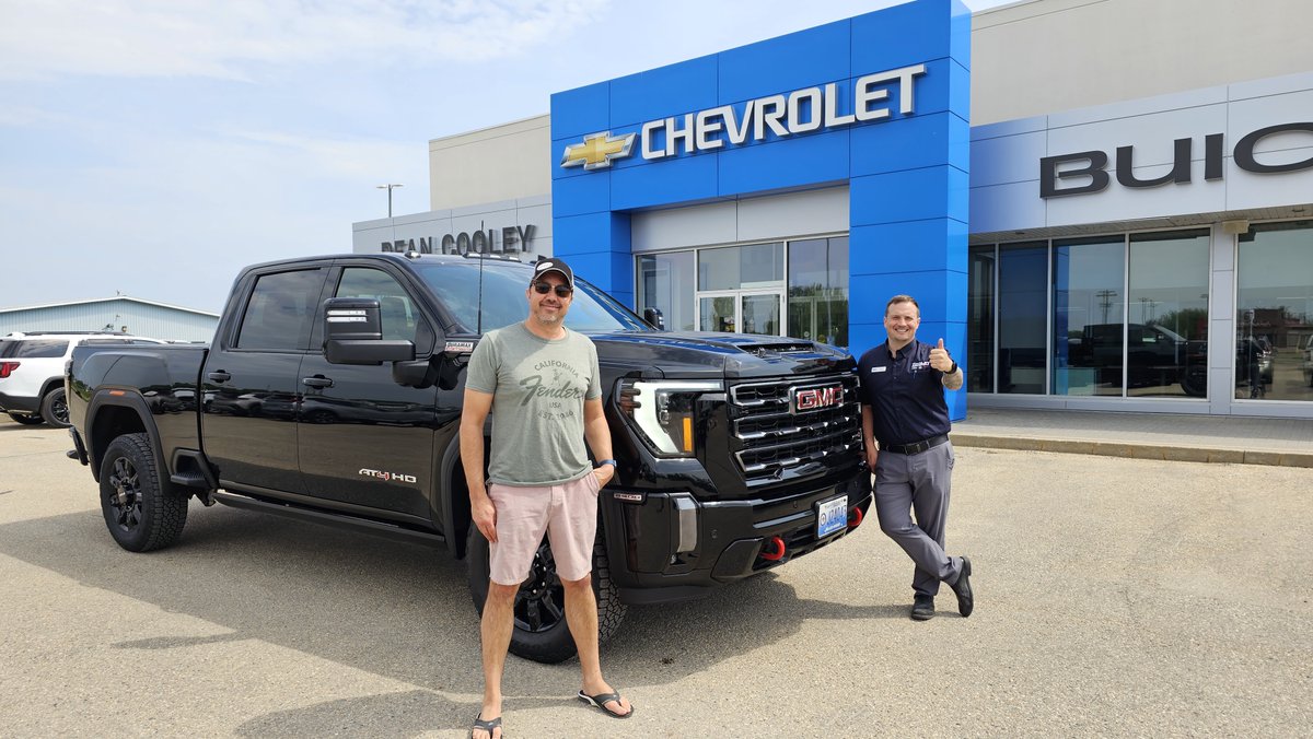 Congratulations Darrin Schramke. Thank you and enjoy your new 2024 #GMC2500HD #AT4 <a href="/ByersBryan/">Bryan Byers</a>