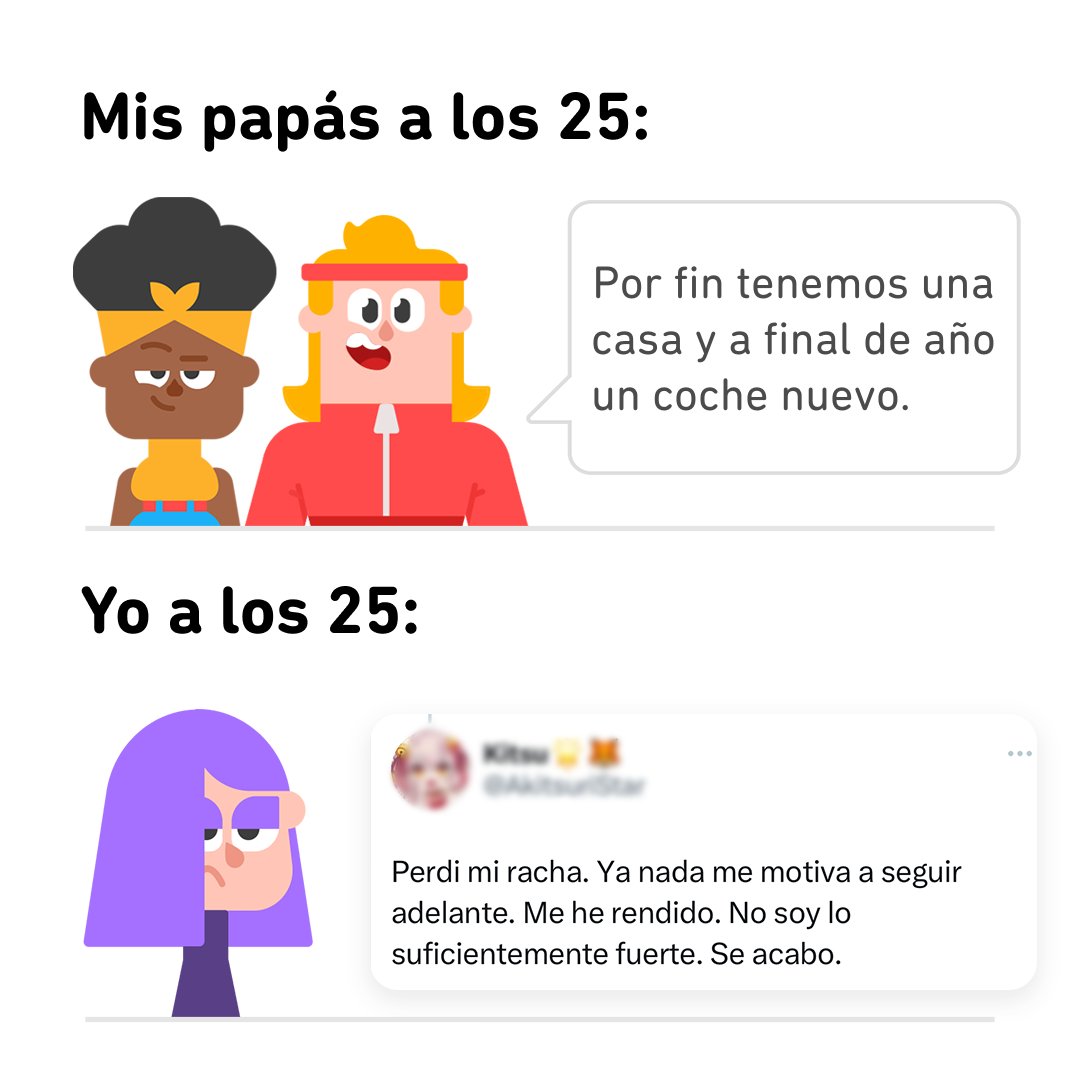 duolingoespanol's tweet photo. déjenla, quiere estar sola. @AkitsuriStar https://t.co/6uZwuUzeZM