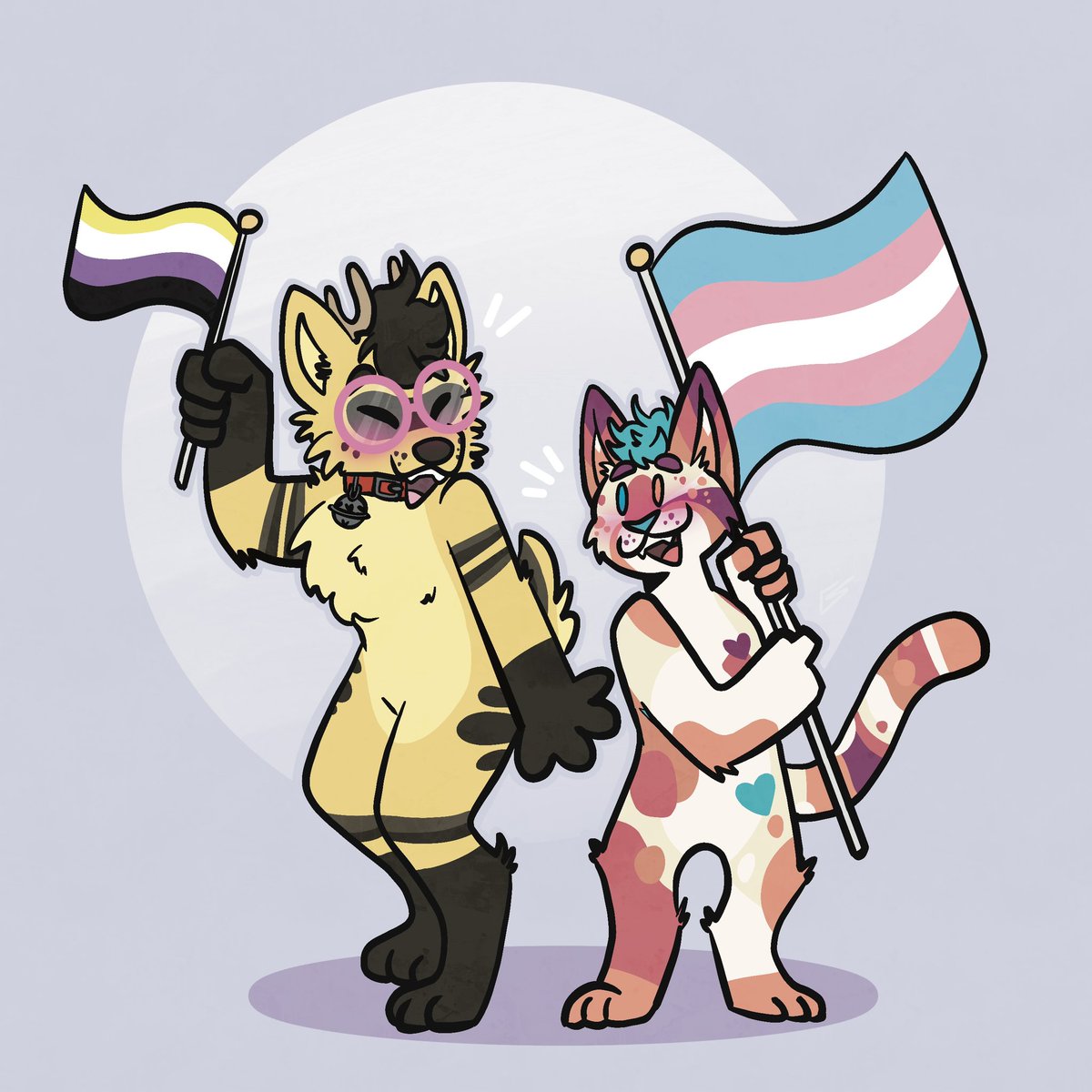 Happy Pride to all! 🏳️‍🌈🏳️‍⚧️💕