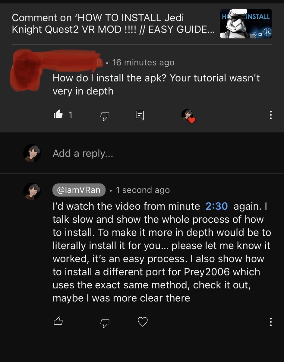 IamVRan's tweet image. When one comment out of about 60 says the tutorial was not too in depth for them and I count to ten to not be too cynical or rude… what would you do?!? @YouTubeCreators #CantPleaseEveryone #WhyBother #WasteOfTime #TGIF