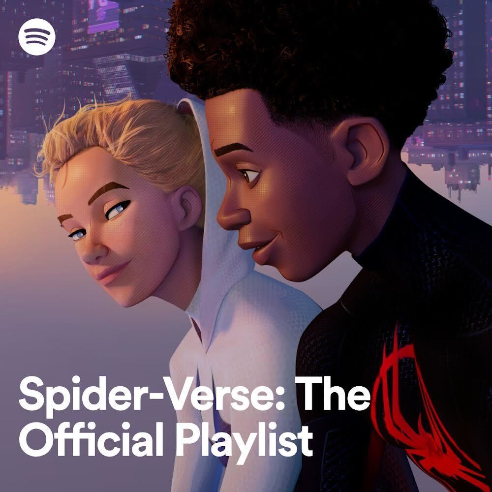 SpiderVerse's tweet photo. A 🔥 playlist you can blast in any universe. Stream the #SpiderVerse soundtrack now: 
https://t.co/E0sRH2f2ni https://t.co/8nY9dlus1N
