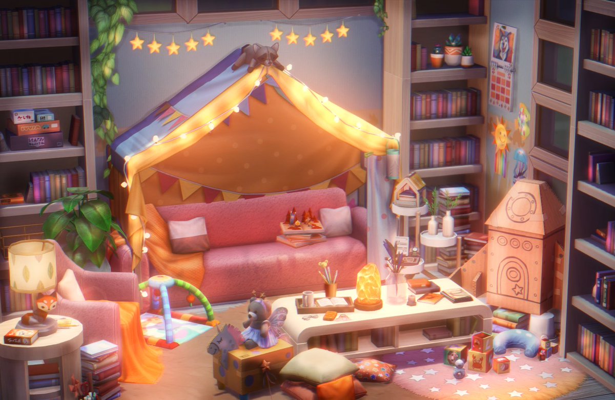 Bedtime story book nook✨