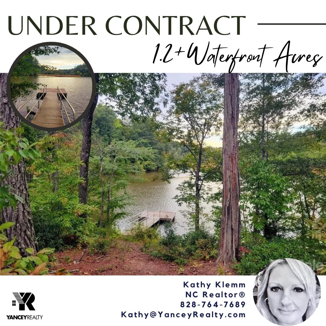 What a beautiful view!😍Congratulations to Kathy & her ecstatic buyers for snagging this waterfront lot for their future 🏡 to be built on!

#undercontract #offeraccepted #buyersagent #yanceyrealty #waterfront #waterfrontlot #congrats #happybuyers  #connellysprings #ncrealtor