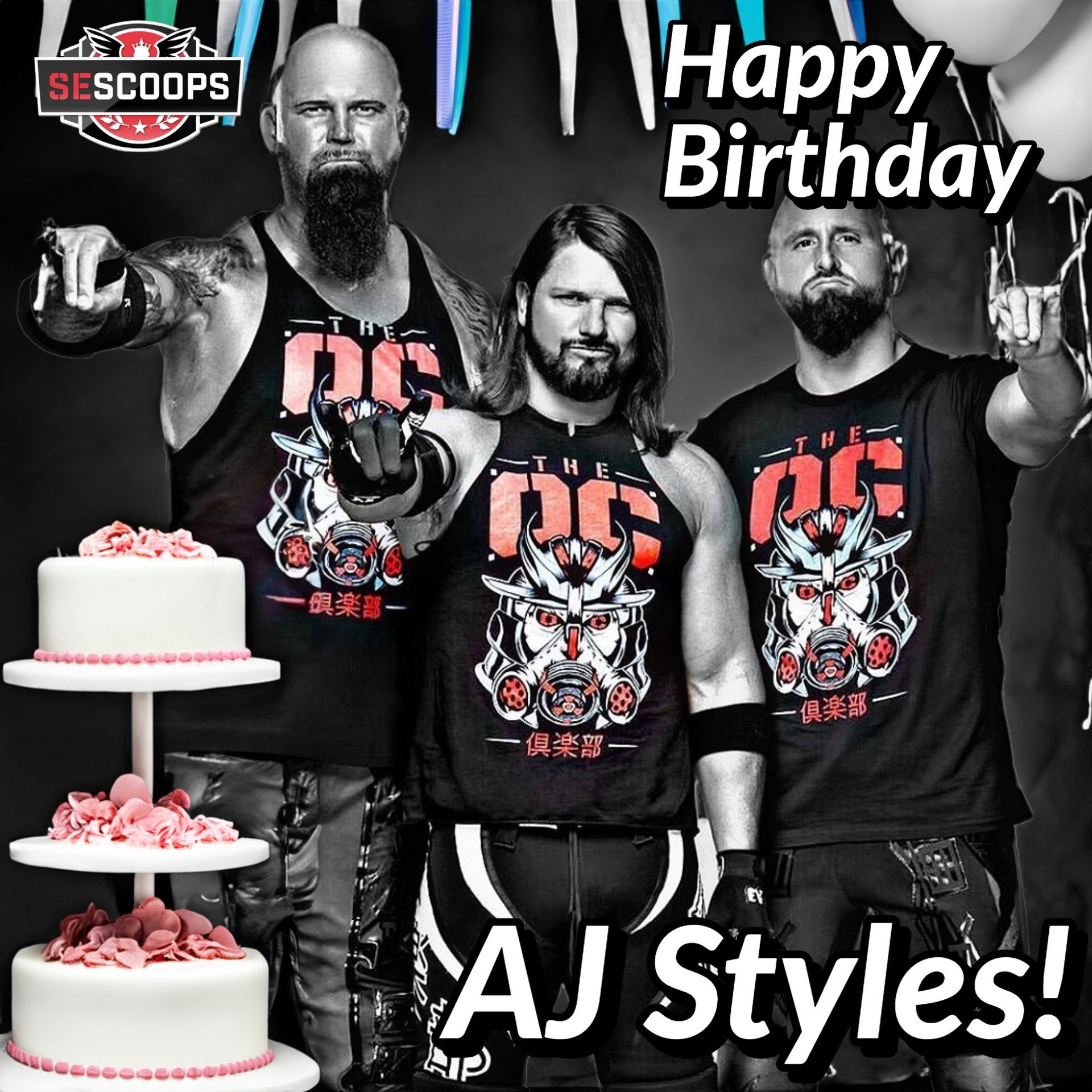 Happy Birthday to the leader of the OC. AJ Styles!  