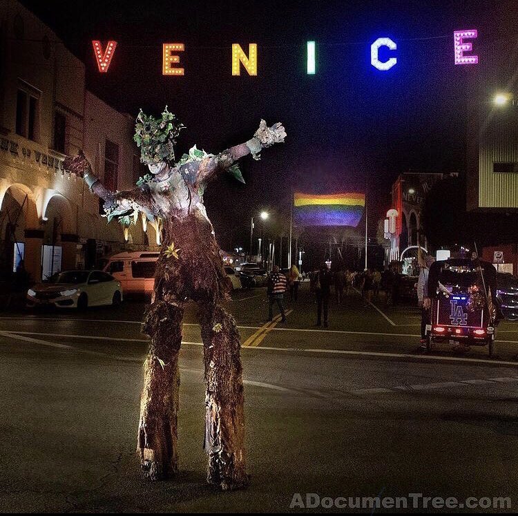 Happy Pride Month! Love & support to all LGBTQI+ community today and everyday.  💚💙💛❤️💜🧡🌳🌳🌳

#pridemonth #humanrights #venicepride #lgbtqi #inclusivity #transrights #lgbtqirights #humannature #humanity #venicesign #venicesignlighting #unitree #treehugs #equality