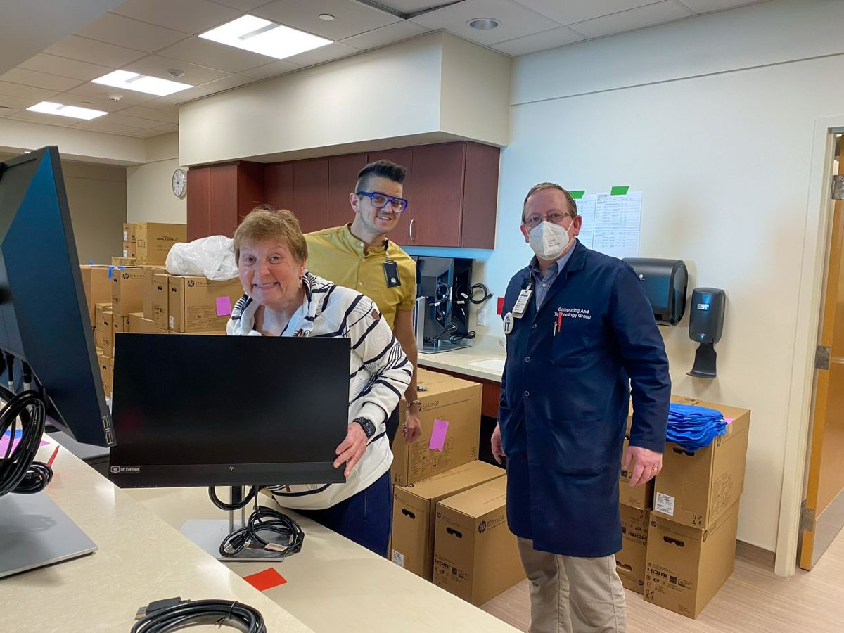 huntsmancancer's tweet photo. Monday is a big day for us—we will welcome our first patients in the outpatient clinics at the Kathryn F. Kirk Center! Our staff has been working hard to make sure everything is ready for our patients and their caregivers. We are so grateful for their hard work and dedication! https://t.co/mWd8Z9LGL5