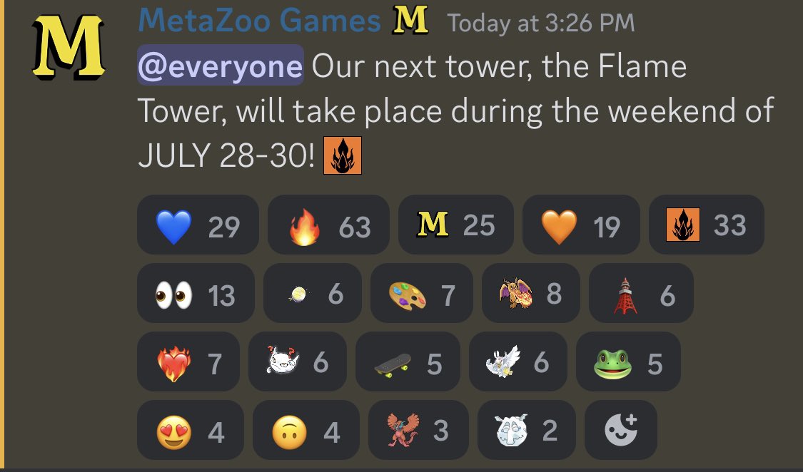 Flame Tower date's announced! 🔥