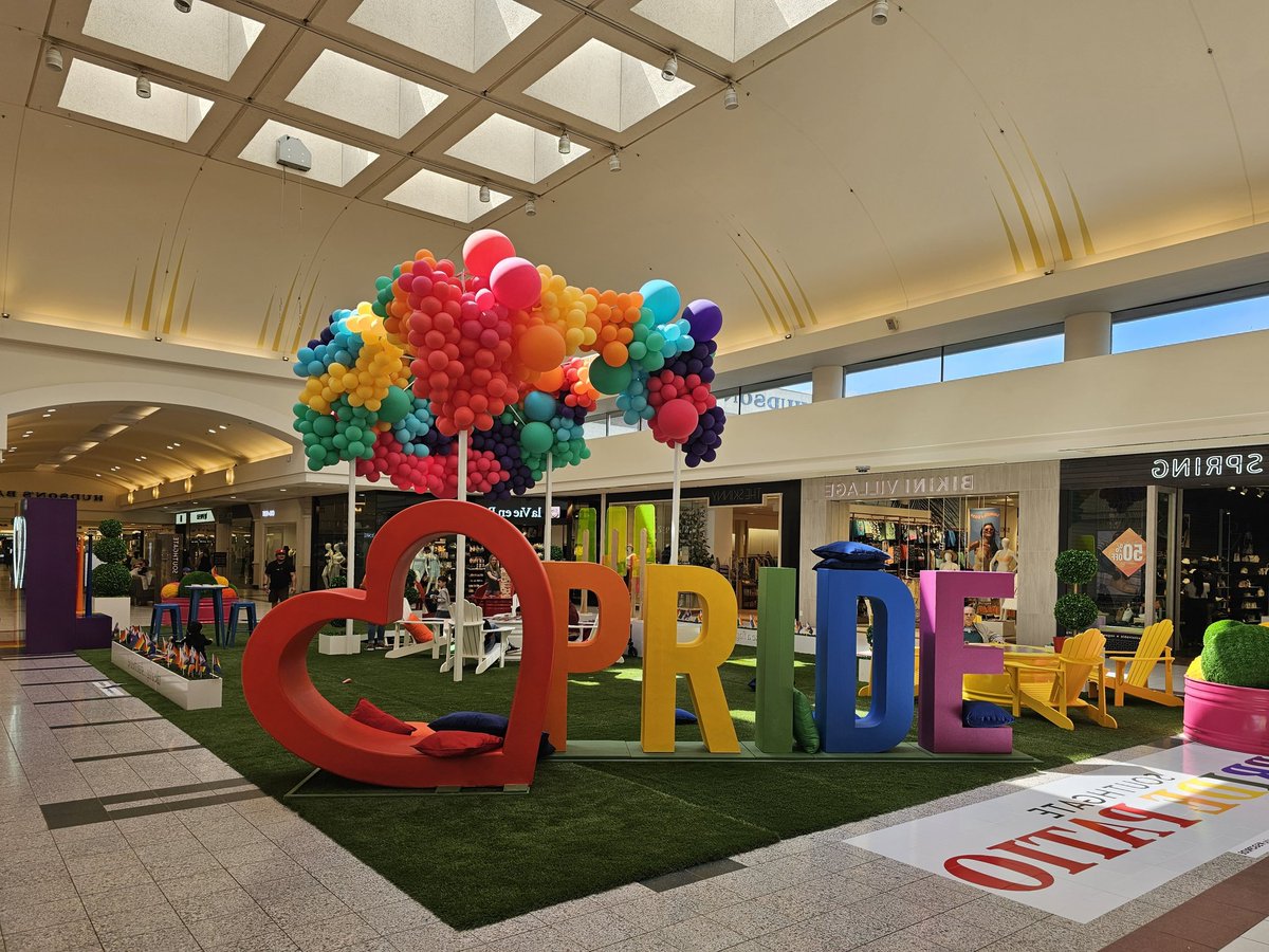 dogdaytona's tweet photo. @southgatecentre #sgcpride come check out this amazing pride area. https://t.co/ZjquEUyy8X