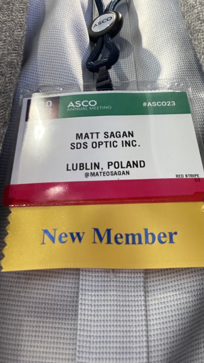 Just been awarded ⁦@ASCO⁩ #NewMember membership! Thank you and happy to be joining this great community with a mission to #ConquerCancer