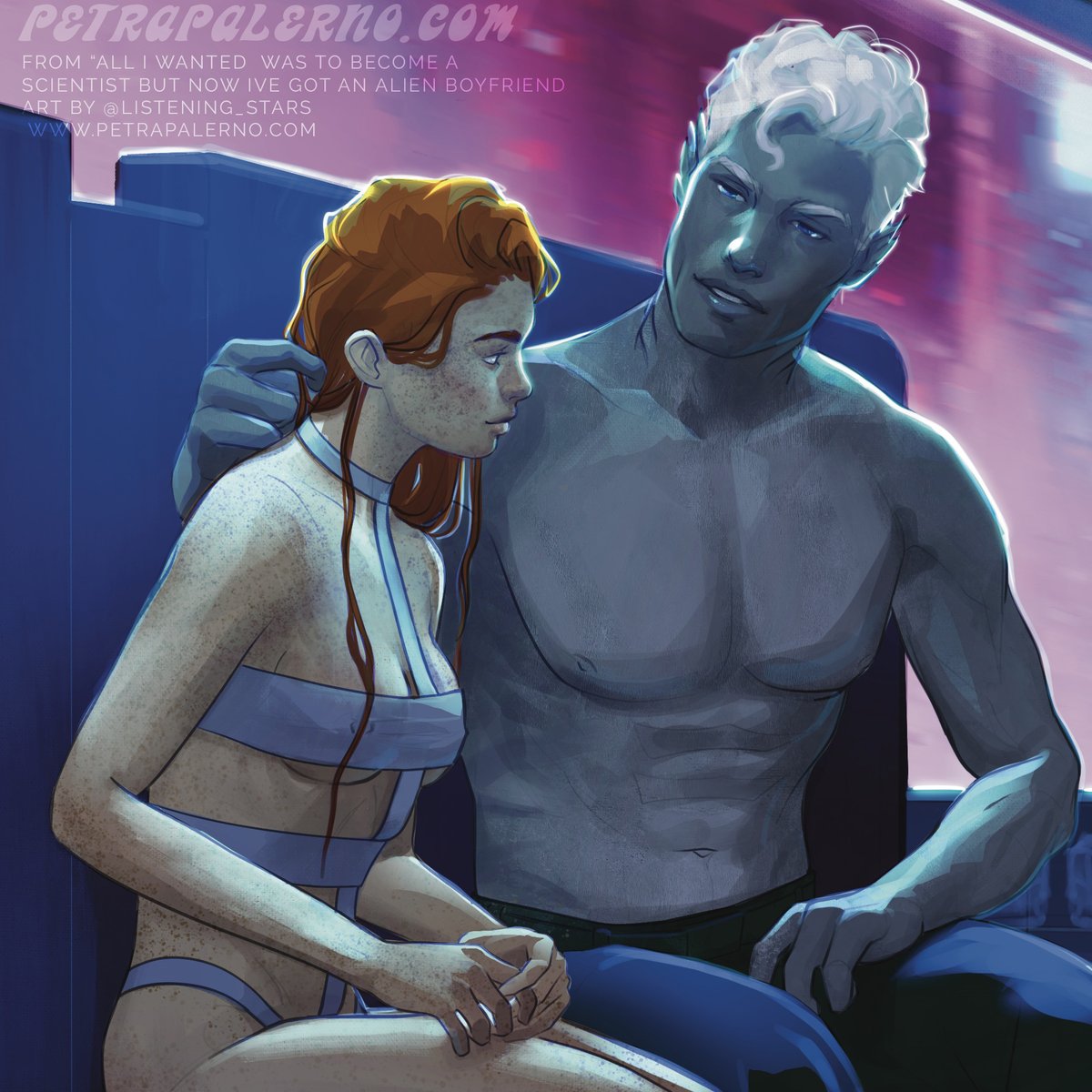 PetraPalerno's tweet photo. I hope you love Jessy & Gra'eth's story as much as I loved writing it! Available at amazon and most other major book retailers! https://t.co/LzTrujrugV #alienromance #bubblebabes #scifierotica Art by @listening_stars_ https://t.co/6Zs2mSY8CG