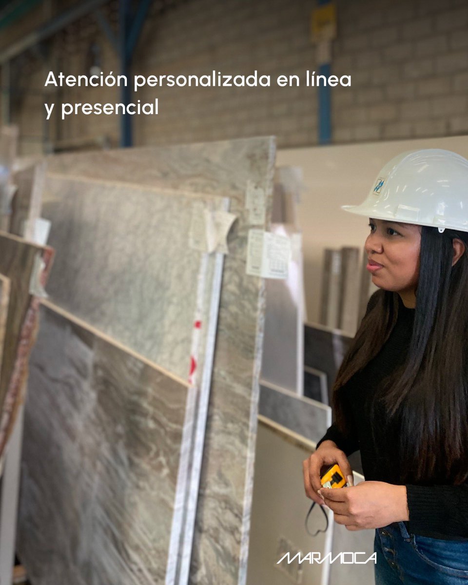 ¡Así es! Nuestras asesorías son totalmente personalizadas, en la que te ofrecemos información valiosa de los materiales en portafolio y de nuestros servicios. 

Te acompañamos en el proceso de selección, brindándote la opción ideal para topes, pisos y revestimientos.