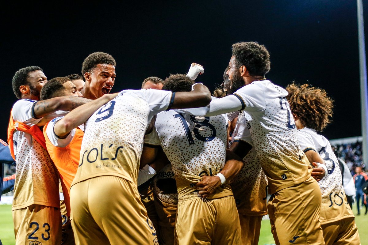 _BeFootball's tweet photo. Le Havre, le doyen des clubs français, retrouvera l'élite après 14 ans passés en Ligue 2 ! ✅💙 https://t.co/sK0PnBGwDf
