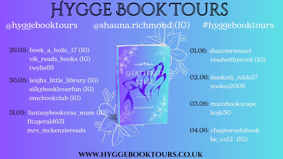 'It is a great smooth and easy introduction to a fantasy series.'- @zooloo2008 ❤️

The tour continues with @mazsbookscape & @kojk30 🥳😍

#hyggebooktours #hygge #booktours #booktourorganiser #bookbloggers #bookstagram #authorpromo #supportingauthors #bookpromotion