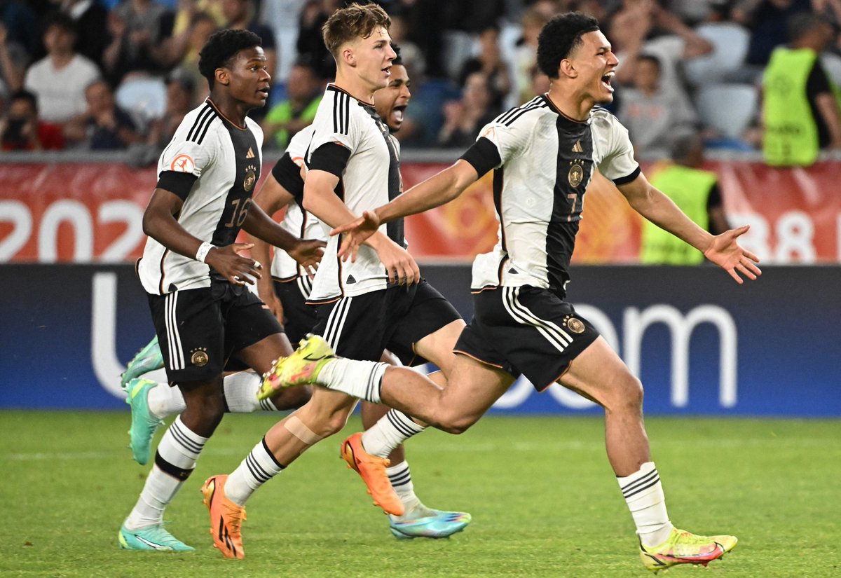 Der entscheidende Moment...🥰🏆

#U17EUROPAMEISTER #U17EURO #U17 
📸 Getty Images