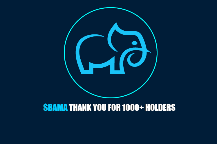 ♾💜💜  Dear Mrwebi Community Thank You for +1k Holders  On $BAMA  #MrwebFi #AMA🐙