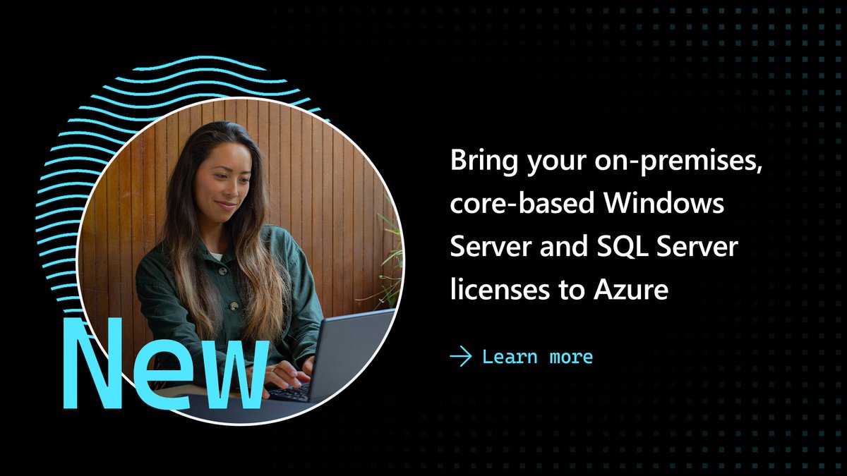 Supercharge your savings with the new centrally managed Azure Hybrid Benefit for SQL Server!

Improve license management and magnify visibility into your environment: msft.it/6018g5Ij2 #AzureHybrid