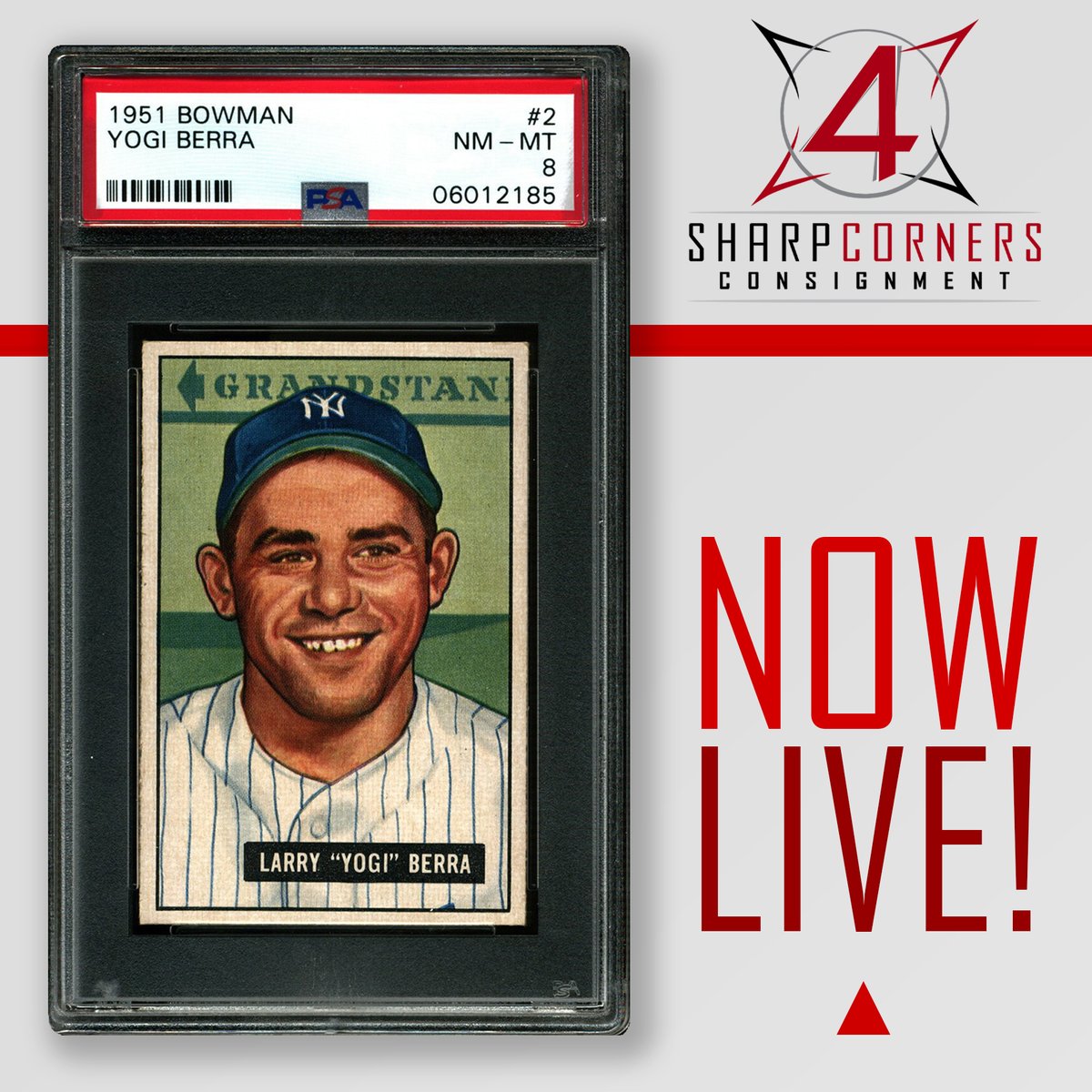 Mantle & Berra were quite the duo. Winning 7 World Series as teammates, they also combine for 38 All-Star selections and 6 AL MVP awards.
#NewYorkYankees #MickeyMantle #YogiBerra #MLB #Baseball #PSACard #Bowman #WhoDoYouCollect #TheHobby #CardCollection #CardCollector #Pinstripes