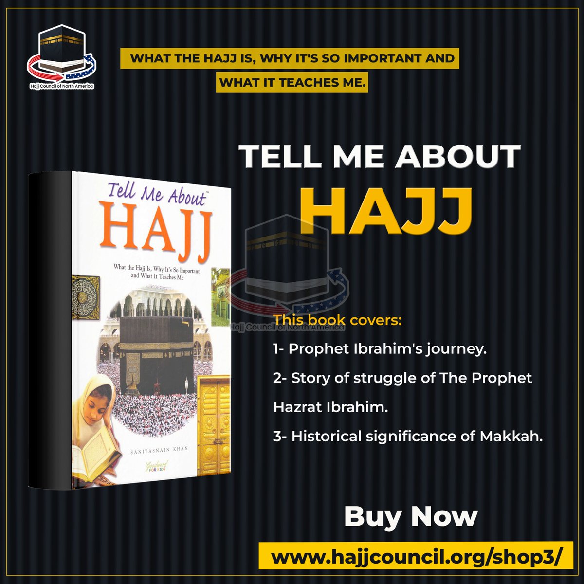 Get ready for your Hajj journey with 'Tell me about Hajj' (Paperback). 
Buy Now: hajjcouncil.org/shop3/

#HajjGuidanceBook #JourneyOfALifetime #PreAndPostPilgrimage #SignificanceOfHajj #QuranAndSunnah #getyoursnow #hajj #umrah #hajj2023 #UmrahVisa #nuskha