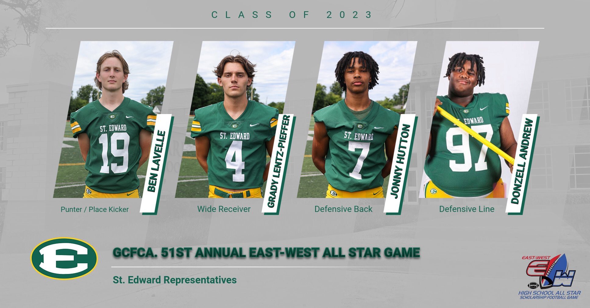 St. Edward Football on Twitter "Good Luck to Our Graduating Seniors