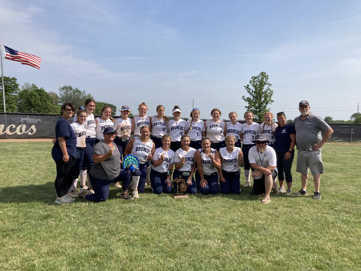 🥎 North Branch wins the D2 District 64 title after defeating Imlay City 10-0.