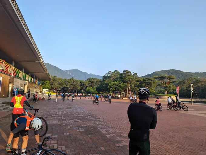 アイウエアまた忘れた!!!そんなグダグダだけど韓国一周いってくるぞー! #korea2030km
