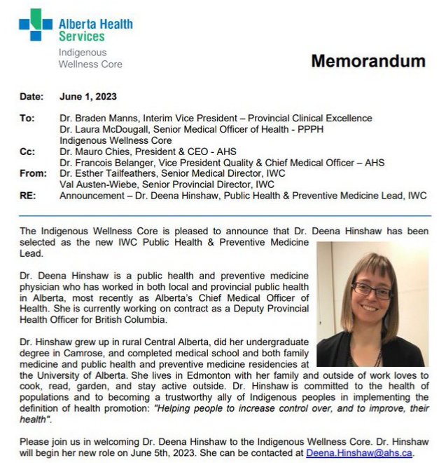 MakisMedicine's tweet photo. NEWS: Alberta Health Services organized crime mafia has attacked newly elected Alberta Premier @ABDanielleSmith 

by re-hiring corrupt Public Health Chief Deena Hinshaw who was fired in 2022

Premier Smith must act fast and terminate the entire AHS Executive ASAP!

#ableg #abpoli https://t.co/uPWOpROPY8