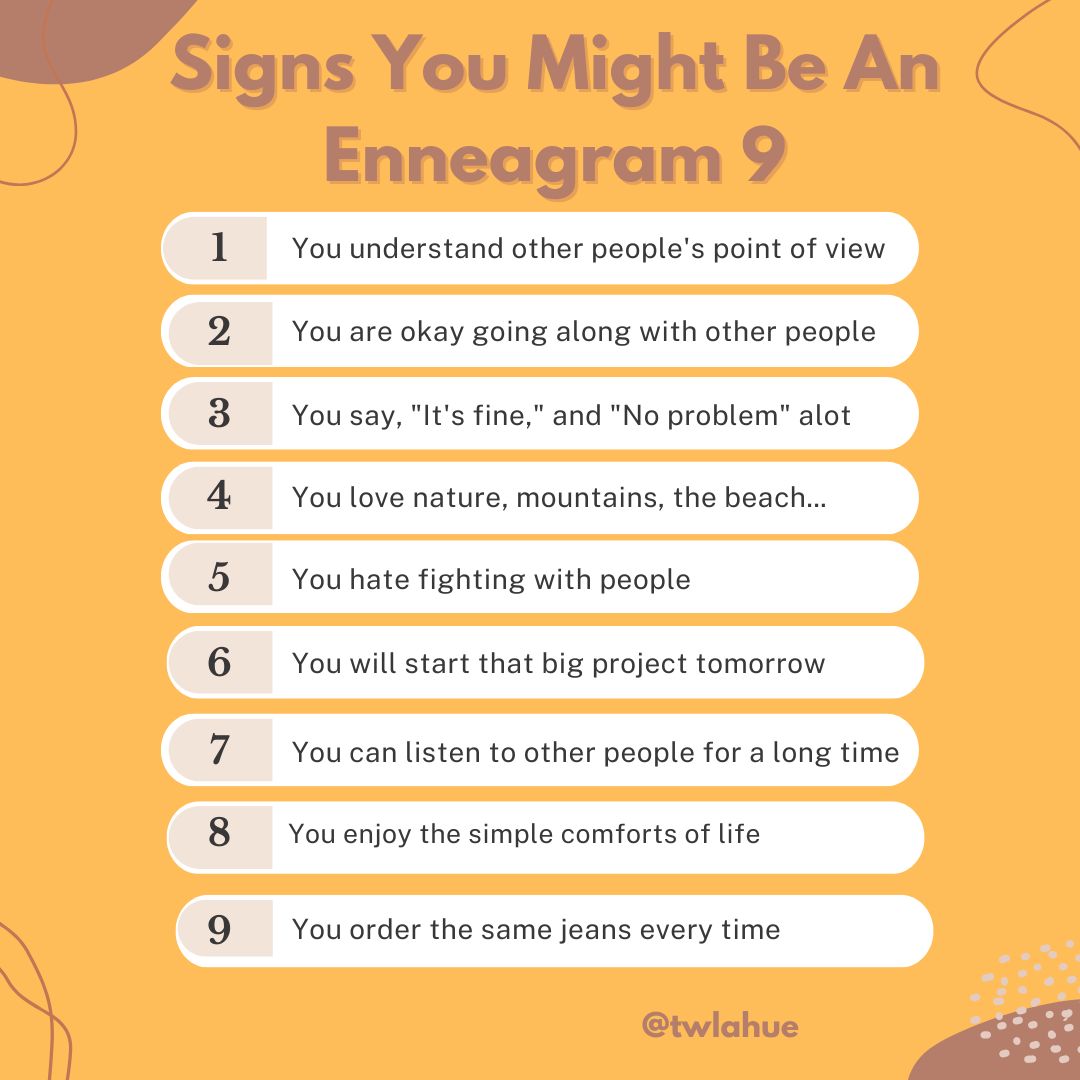 twlahue's tweet image. Signs You Might Be An Enneagram Type 9
Enneagram &amp;amp; Relationship Coaching
tomlahue.com
#enneagramjourney #enneagramtype #enneagramlife #enneagrammemes #enneagramtypes #enneagramtalk #enneagramandcoffee #ninetypes #personalitytypes #enneagramtype9 #enneagram
